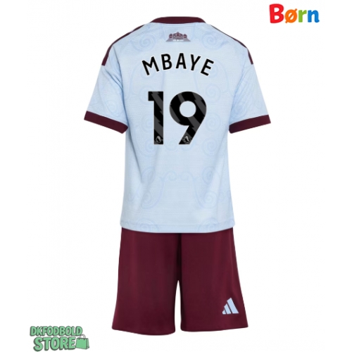 Aston Villa Ibrahim Mbaye #19 Replika Babytøj Tredje sæt Børn 2026-27 Kortærmet (+ Korte bukser)